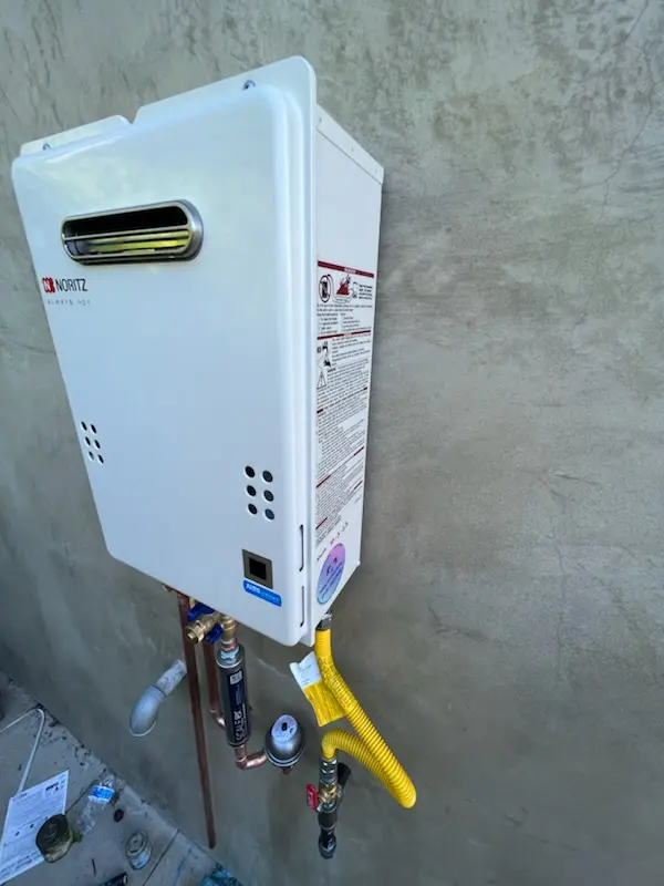 Tankless water heater installation for Norcross homes